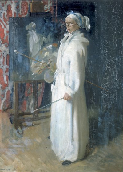 アーティストの肖像、1908 作： William Orpen